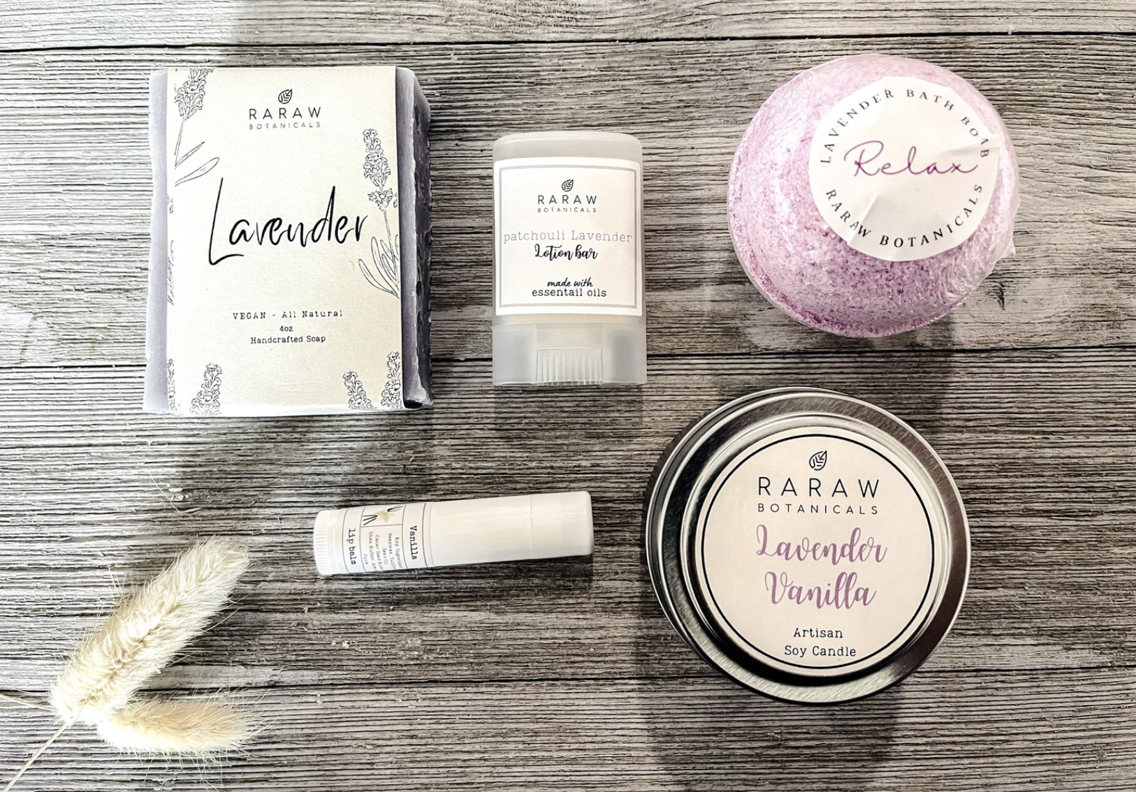 Relax and Revive Gift Box Lavender