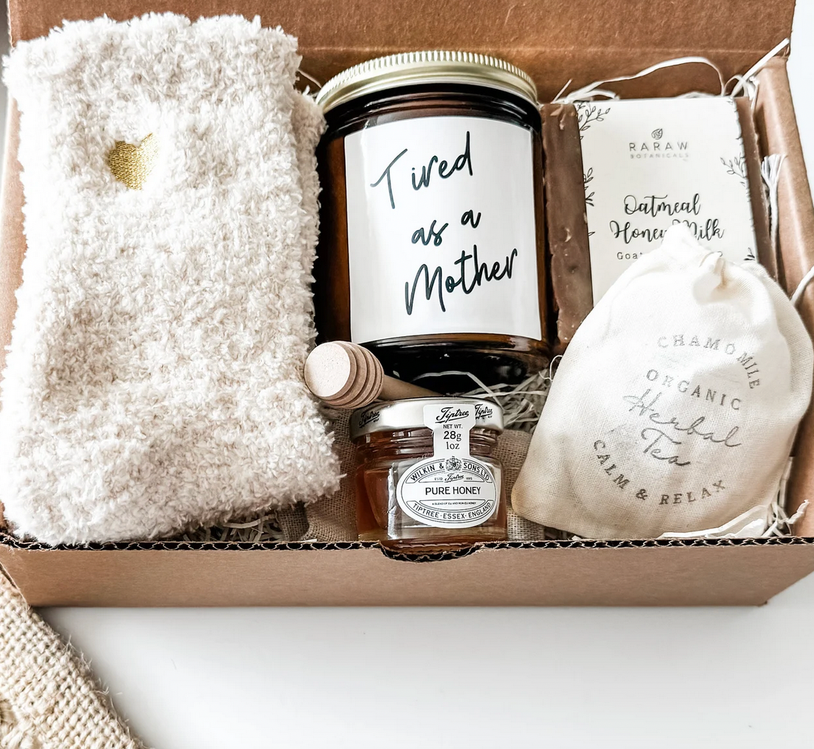 New Mom Care Package Pregancy or Baby Shower Gift – RaRaw Botanicals
