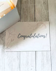 Congratulations gift card