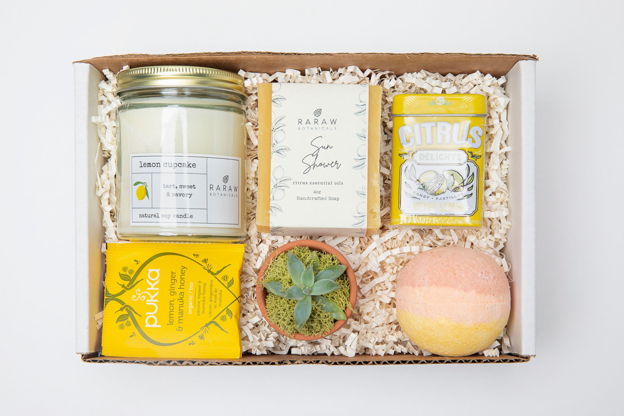 You are my Sunshine Self Care Gift Content Inside Box