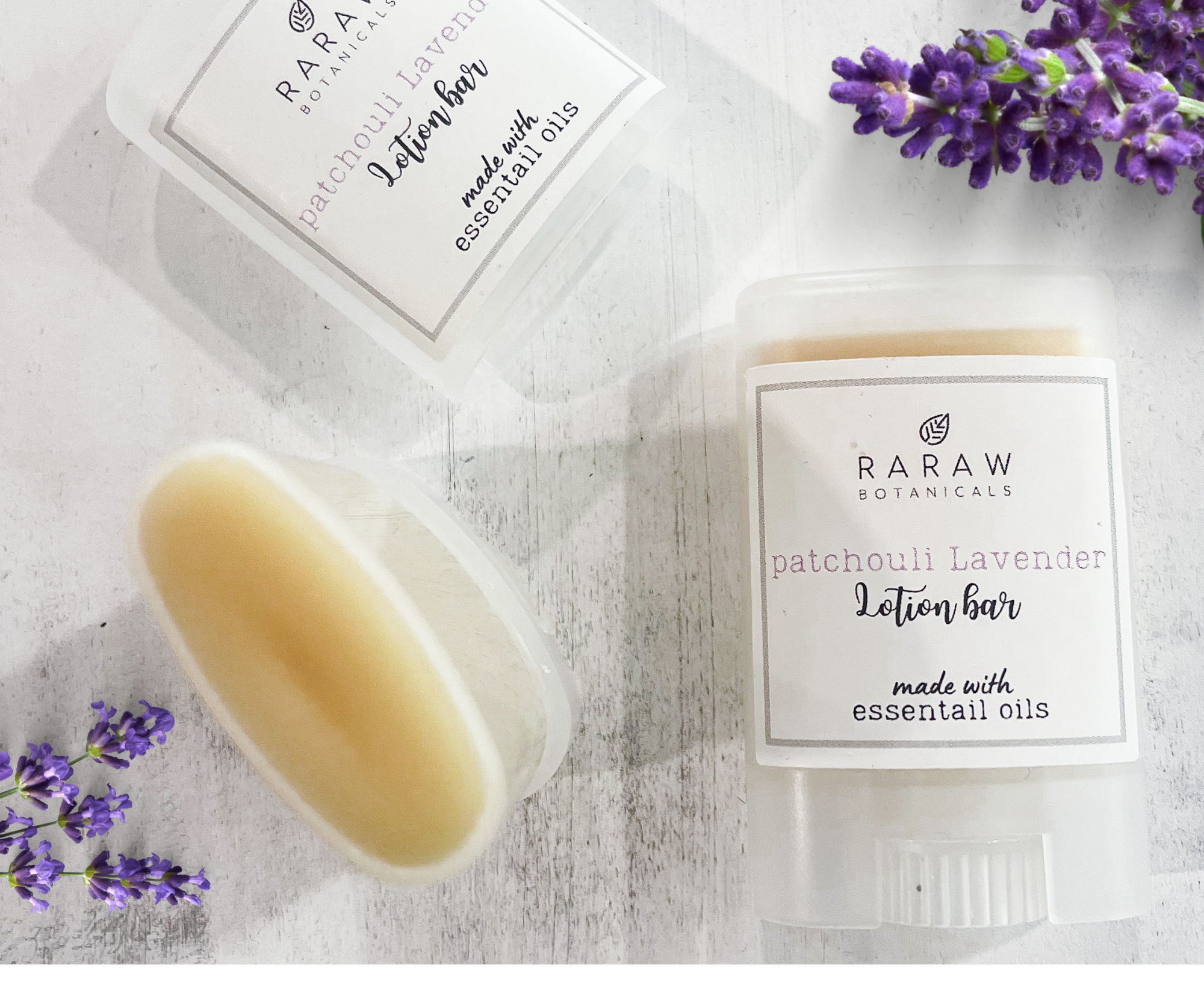 Lavender Patchouli Mini Lotion Bars