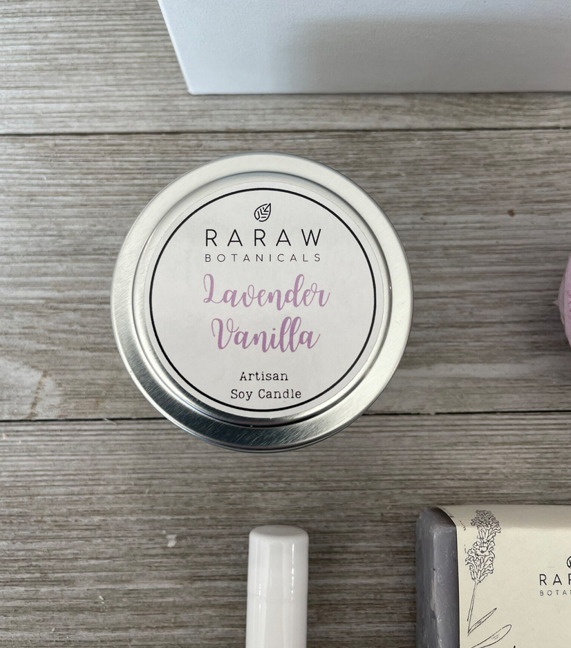 Relax and Revive Gift Box Lavender