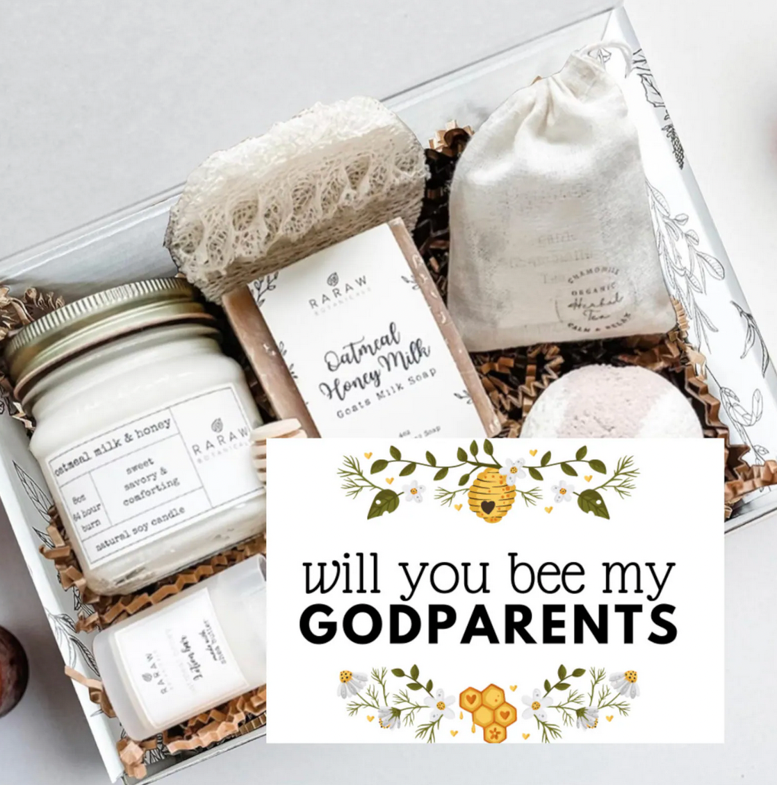 Godparents Proposal Gift Box