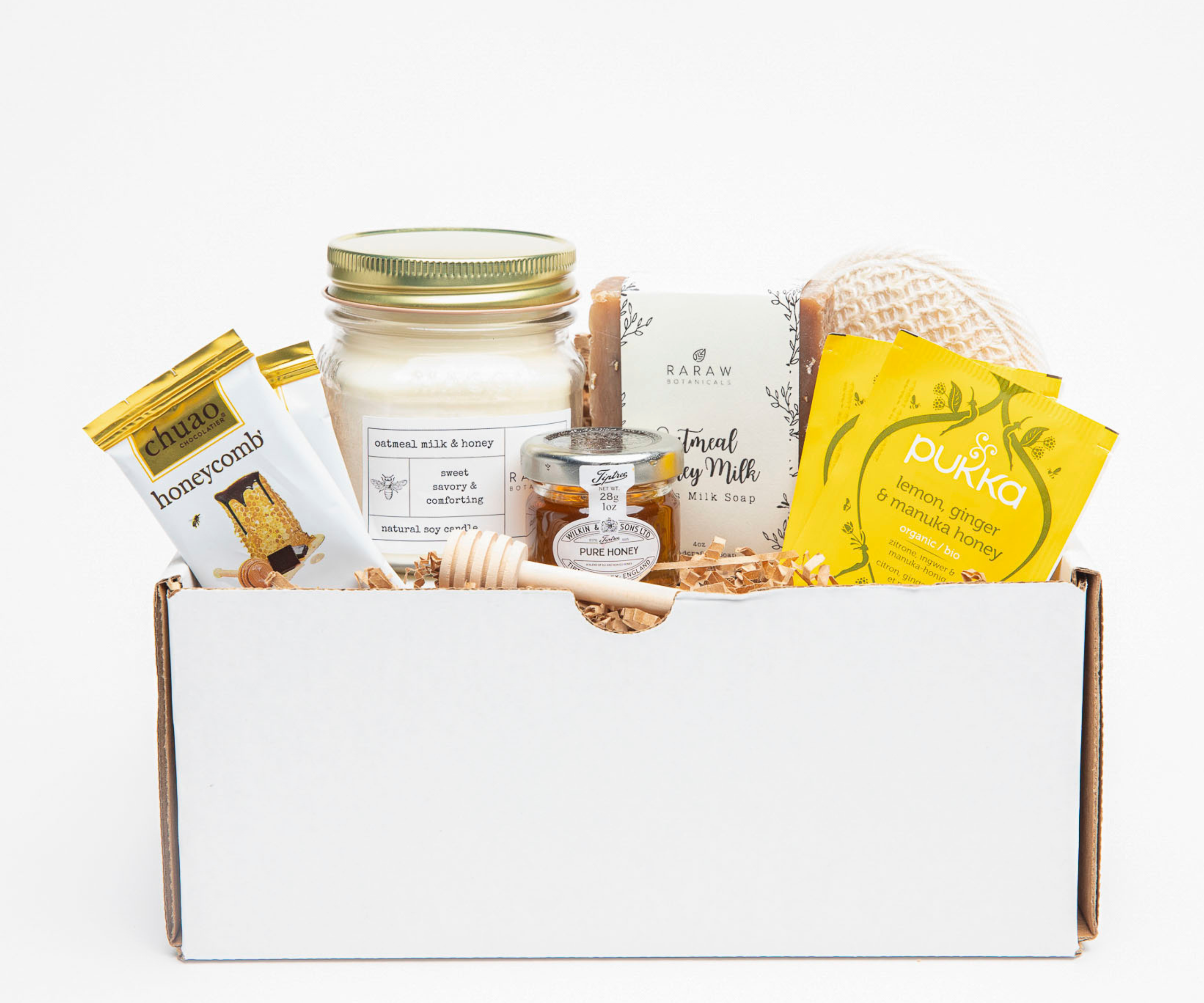 Oatmeal Honey & Tea Care Package