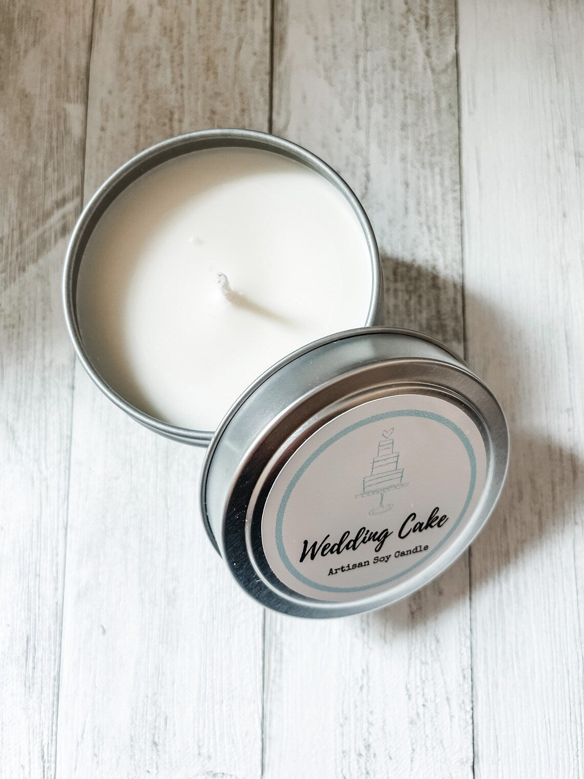 delicious Wedding Cake natural soy candle