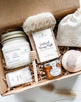 warm & cozy self care package