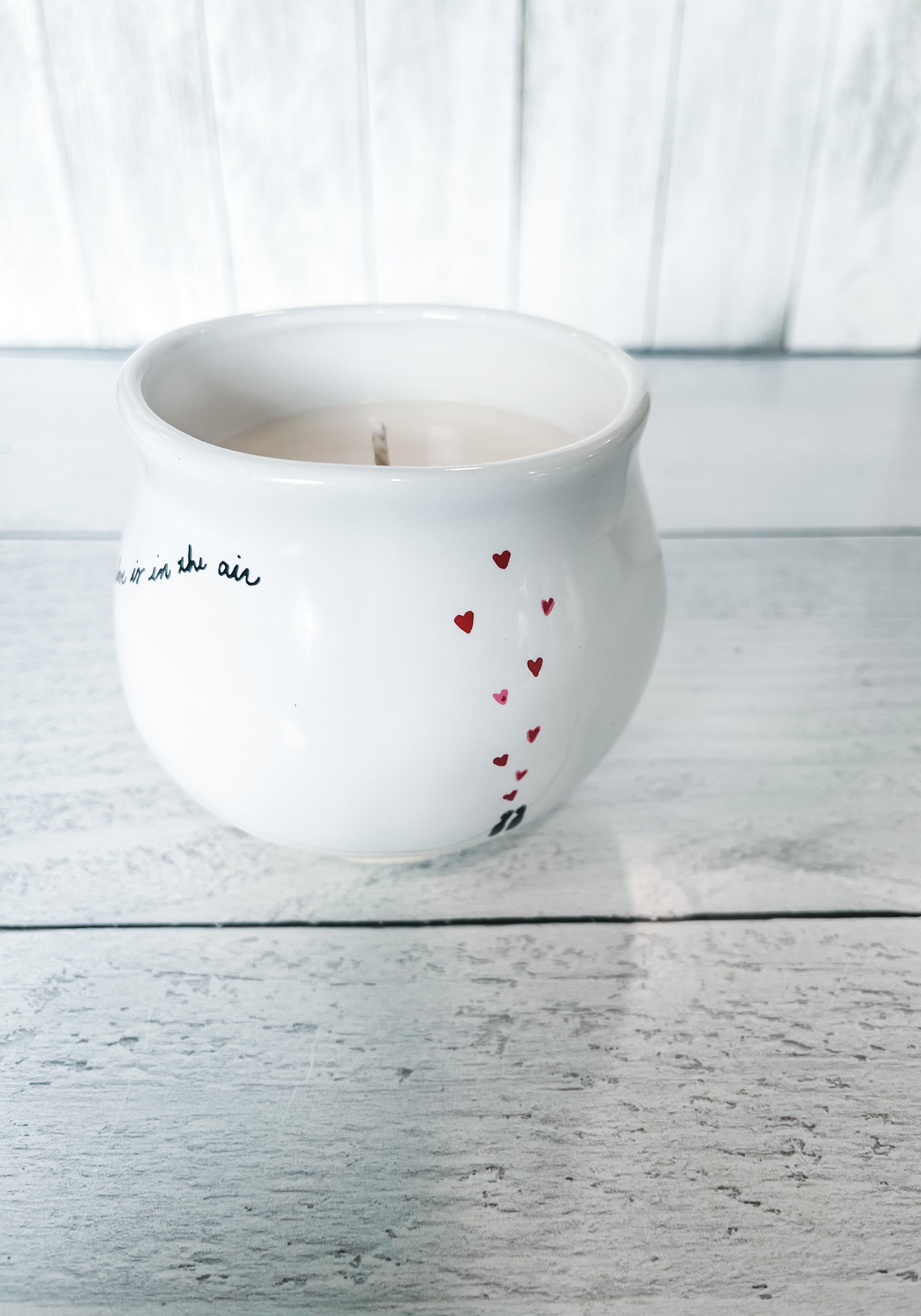 Love Candle Vessel