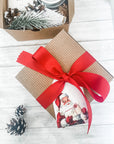  Christmas Gift Box With Red Bow